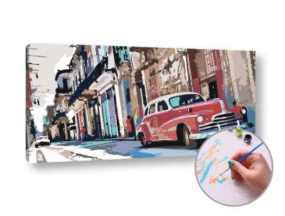 Festés számok szerint ÉLET A VÁROSBAN | low difficulty