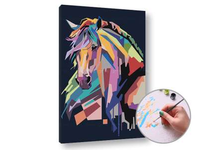 Festés számok szerint COLOUR BOX | low difficulty