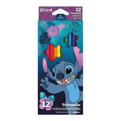 Disney Stitch háromszögletes zsírkréták