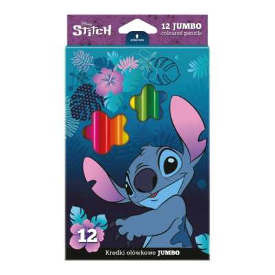 JUMBO Disney Stitch háromszög alakú zsírkréták