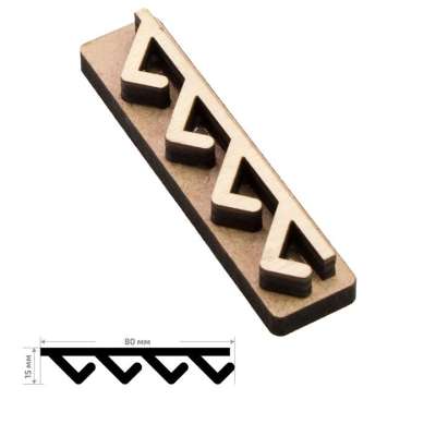 ROSA TALENT 7-es számú fa bélyegző Geometria