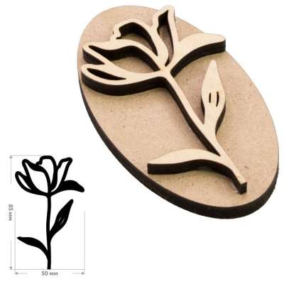 ROSA Talent fa bélyegző No. 12 Botanical