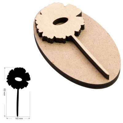 ROSA TALENT fa bélyegző No. 15 Botanikus 4x8 cm