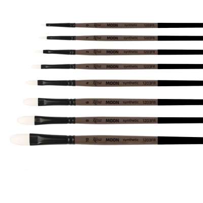 ROSA MOON 1203FR szintetikus ovális kefe | Various Sizes