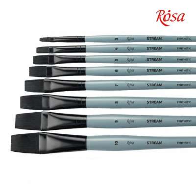 Szintetikus lapos kefe ROSA STREAM 134 | Various Sizes