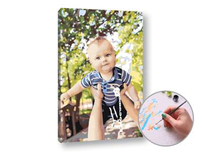 Festés a számok alapján a saját fotódról | OBDĹŽNIK