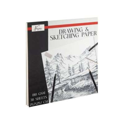 Skicctömb szemcsés Nassau 29,7 x 29,7 cm | 30 lap