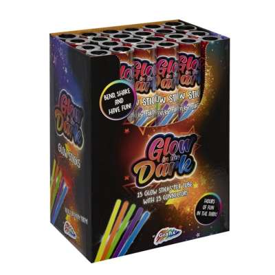 Világító pálcikák 15 csomag