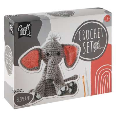 Horgolt készlet Elefánt