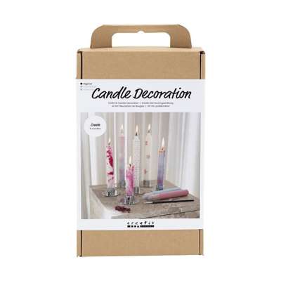 Kreatív gyertya díszítő készlet