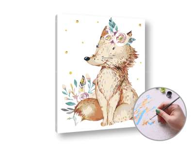 Festés a számok szerint BIG LETTER | low difficulty