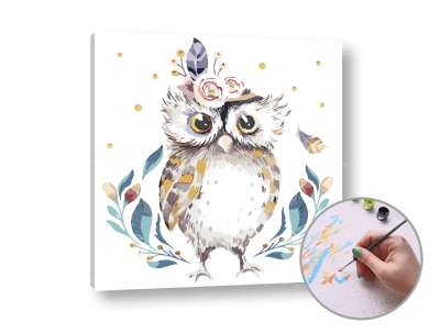 Festés a számok szerint SOW ON THE BALL | low difficulty