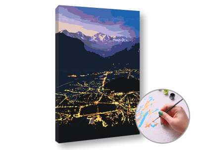 Festeni a számokkal - Éjszakai város | Low Difficulty Level