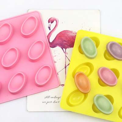 Szilikon öntőforma - ovális formák