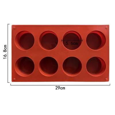 Szilikon öntőforma - körök