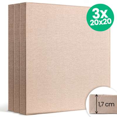 3 darabos NATURE ECO festővászon készlet