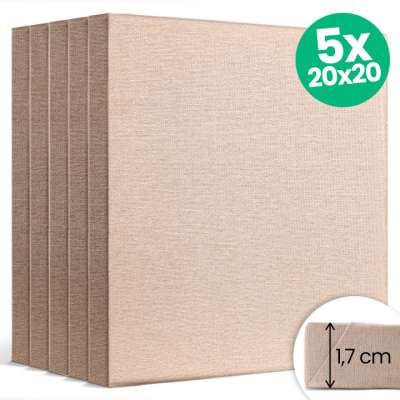 5 darabos NATURE ECO festővászon készlet