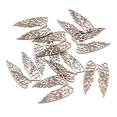 Fa szárnyak 6 cm / 9 darabos készlet