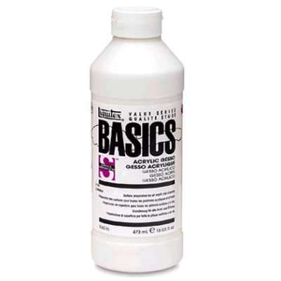 Akril bevonó - GESSO 946 ml (Akrilfestékek Liquitex BASICS )
