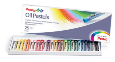 Olajpasztell PENTEL SZETT25 (színesek PENTEL ARTS)