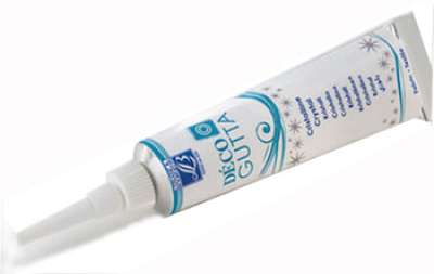 Kontúr DÉCO GUTTA 20ml - GLUE | különböző színek (Textil és selyem)