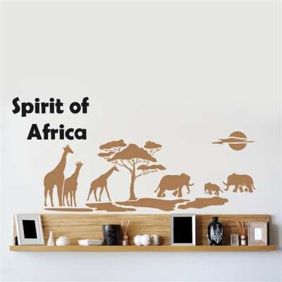 Home Design BRICO XXL sablon falra - Spirit of Africa (Home Design - C.)