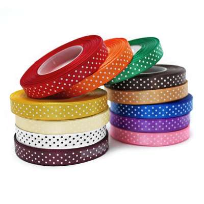 Pöttyös szalag 12 mm | több színben (Hobby kellékek)