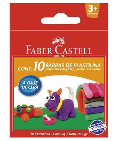 Faber-Castell gyurma / 10 részes készlet (Faber-Castell gyurmák)