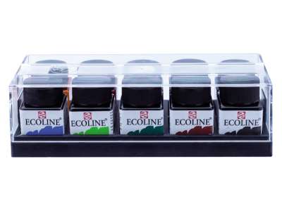 Akvarell festék készlet Ecoline 10x30ml (Akvarell festékek Ecoline)