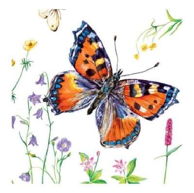 DECOUPAGE szalvéta - Butterfly - 1 db (Decoupage – szalvétatechnika)