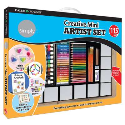 Nagy művészi készlet Daler - Rowney Creative Mini - 115 részes/kedvezmény - 45 ()