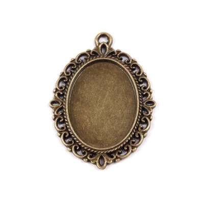 Alap ékszerkészítéshez BAM172 35X30 mm (fém félkész termékek)