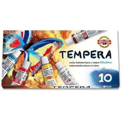 Tempera festék készlet KOH-I-NOOR / 10x16ml  (Tempera festék készlet /)