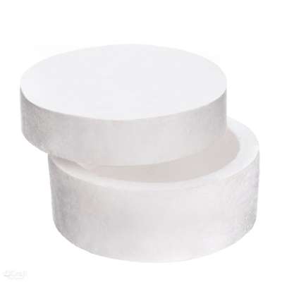 Hungarocell box kerek 13.5 cm (kreatív kellékek hungarocellből)