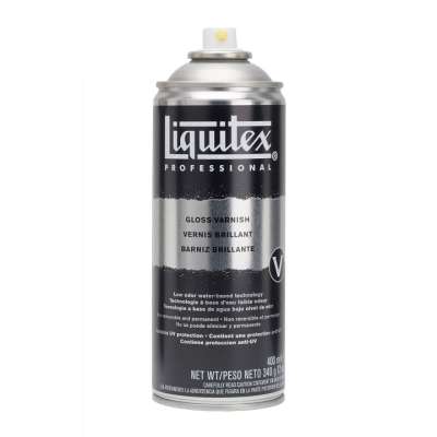 Liquitex Befejező lakk spray fényes 400 ml (befejező lakk spray Liquitex)
