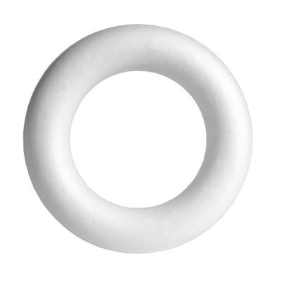 Polisztirol koszoru 14.5 cm (Hungarocell félkész termékek)