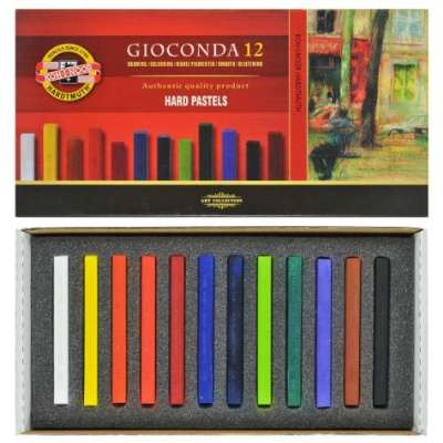 Pasztell GIOCONDA HARD -  12 db