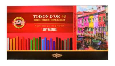 Művészi porpasztell -  7x7 -  TOISON D OR -  48 db