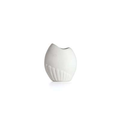 Váza - égetett agyag félkész termék - 10x4.5x10 cm (Vázafestészet)