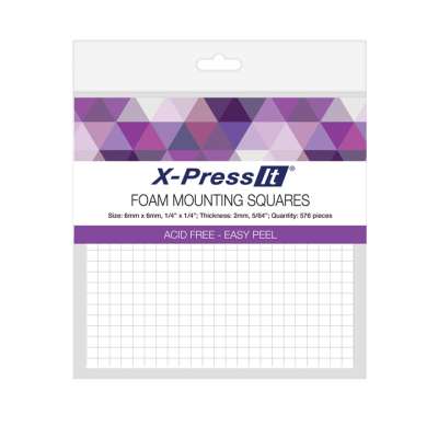 Habosított ragasztó kockák  X-Press It  (Kétoldalas habosított ragasztó)