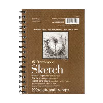 Vázlattömb Strathmore Sketch 100 lapos - 14.8 x 21 cm (Strathmore Sketch)