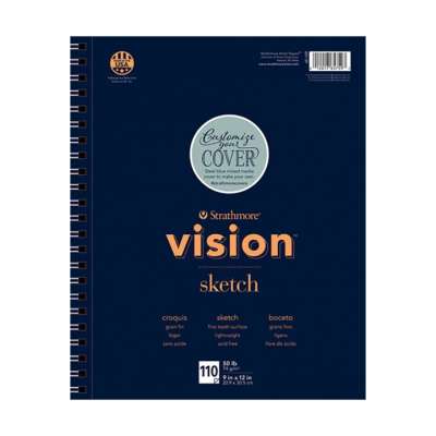 Vázlattömb Strathmore Vision 110 lapos - 22.9 x 30.5 cm (Strathmore)