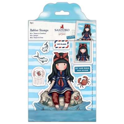 Gumi pecsételők SANTORO Little Fishes (Pecsételők santoro 8 db)