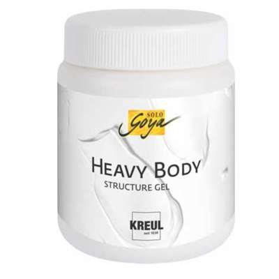 Struktúr zselé Heavy body SOLO GOYA KREUL | különböző térfogatok
