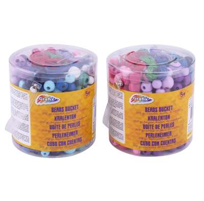 Színes fagyöngyök Grafix 250 gr (bizsu komponensek ékszer készítéshez)