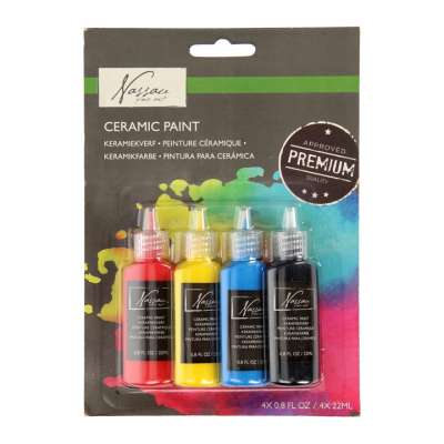 Porcelánfesték készlet Nassau Fine Art 4 x 22 ml (porcelán és üveg)