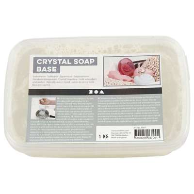 Színtelen szappan alap  1 kg (szappan alap Crystal)