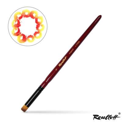 Kerek ecset Roubloff Hobby 19RB | többféle méretben (Dekoratív hobbi)