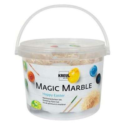 Márványozó készlet Kreul Magic Marble Happy Easter (márványozó készlet)