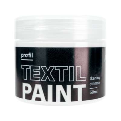 Profil sötét textíliákhoz 50 ml fehér (Textilfesték)